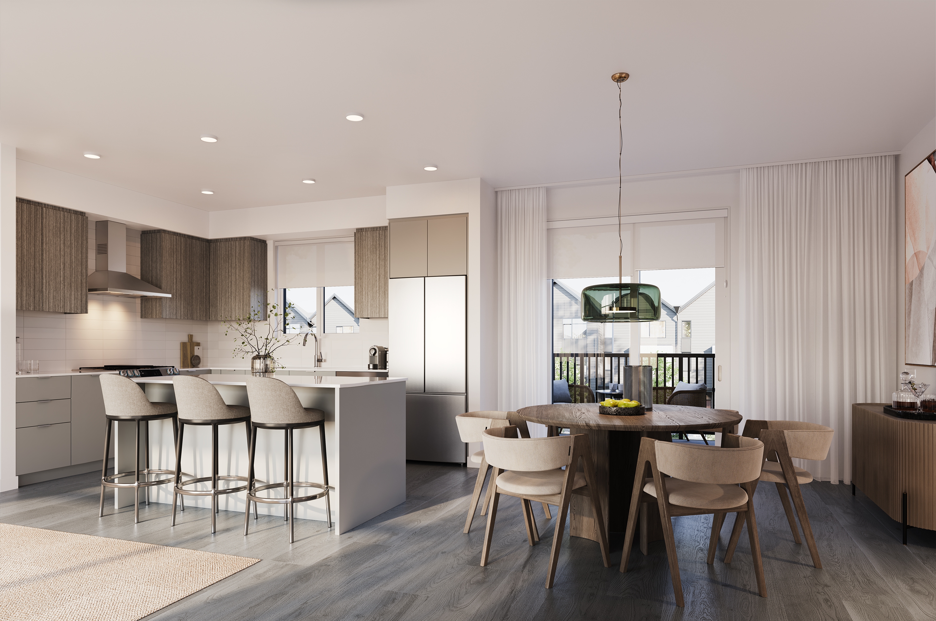 2023 09 29 Billy Interior Kitchen livingroom 04 dark LR